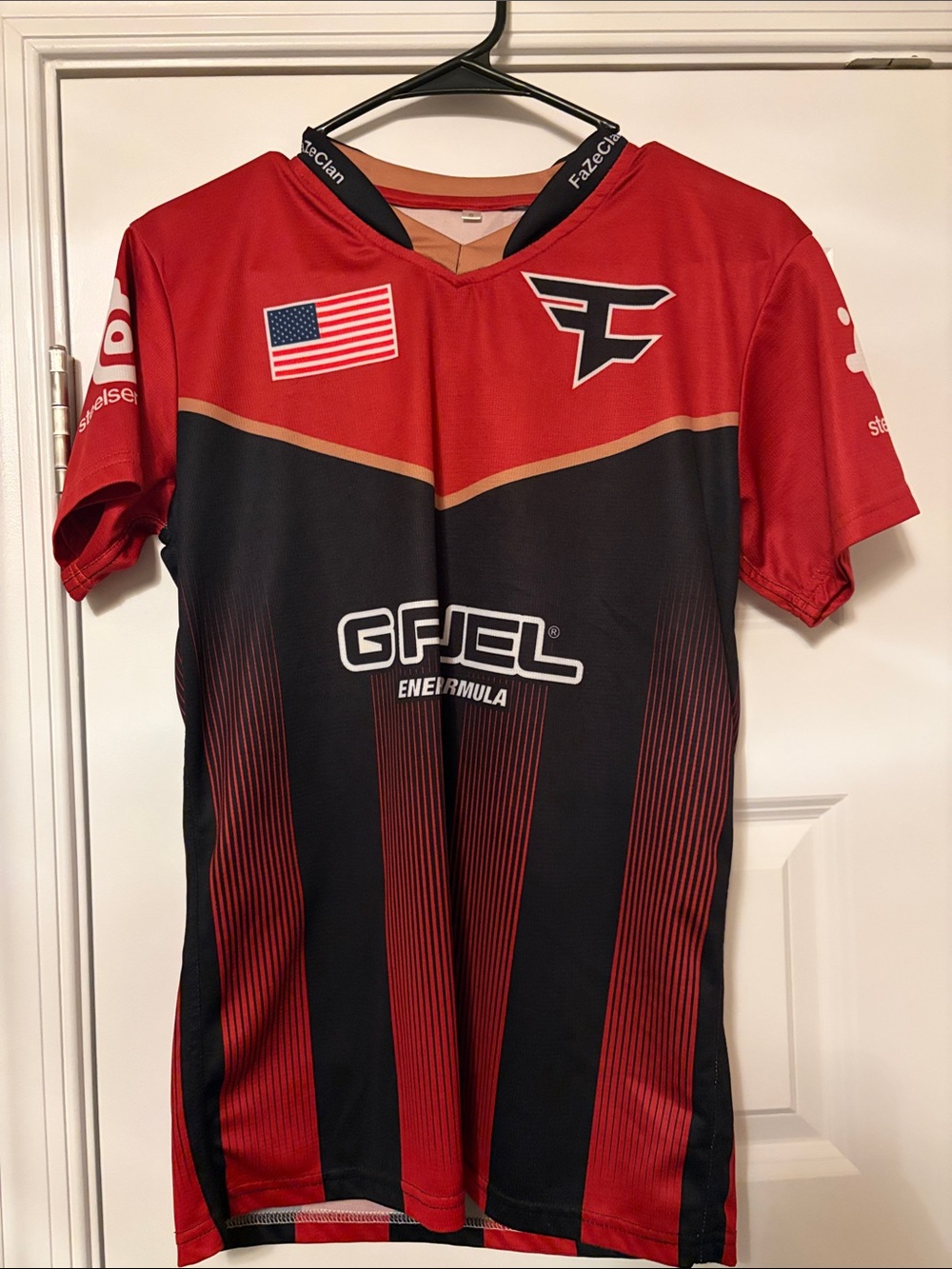 Faze Red & Black G FUEL Jersey